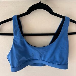 Women's Nike Blue Swim Top